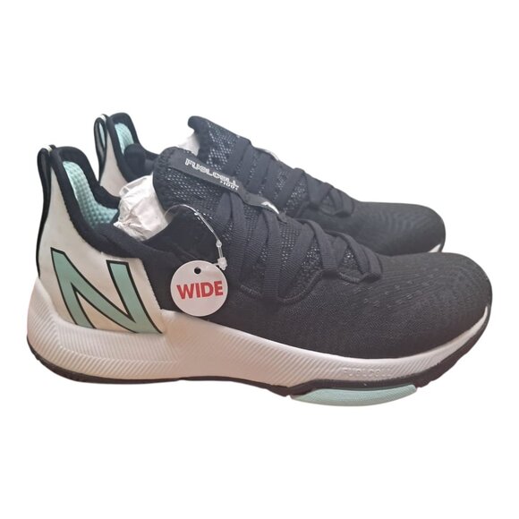 NWT New Balance Women's FuelCell 100- Black/Mint- Size: Women 5 / Men 4.5 (22cm) - Picture 9 of 13